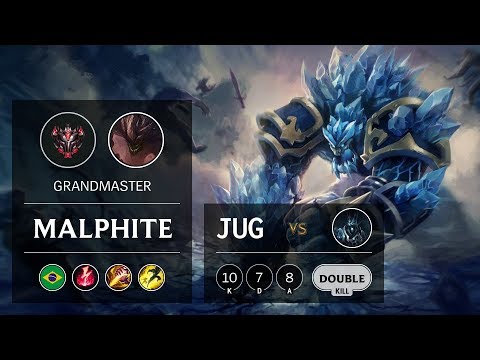 Malphite Jungle vs Karthus - BR Grandmaster Patch 9.23
