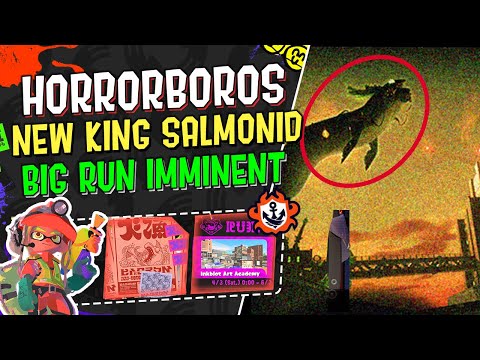 Splatoon 3 New King Salmonid │Big Run is Imminent!│ Horrorboros - Salmon Run Next Wave