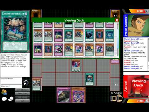 YuGiOh101 FanDay May 1, 2015 part10 New D/D/D vs Performages pt1