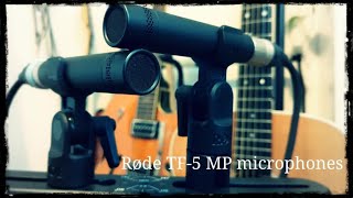 Video thumbnail for RODE TF-5 matched pair condenser microphones by Bart Dietvorst