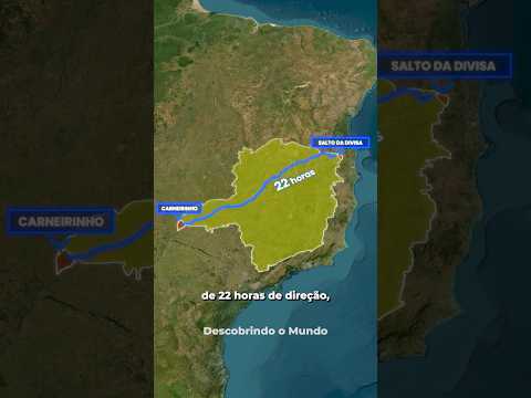 O quanto é gigante Minas Gerais