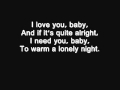 I love you baby - Frank Sinatra lyrics.wmv.flv ...