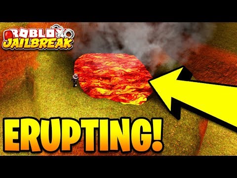 Volcano Is Erupting Again Rip Criminal Base Roblox Jailbreak Live - rip roblox events