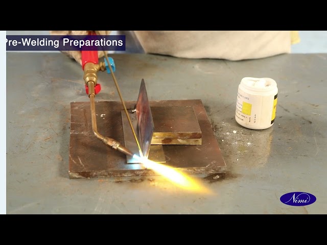 Silver brazing on S.S.sheet with copper sheet