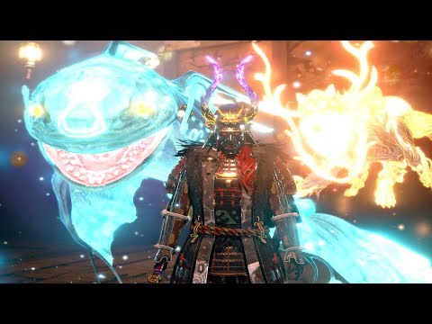Nioh 2 - Saito Yoshitatsu Boss Fight #6 (NioH 2 2020 PS4 Pro) No Commentary