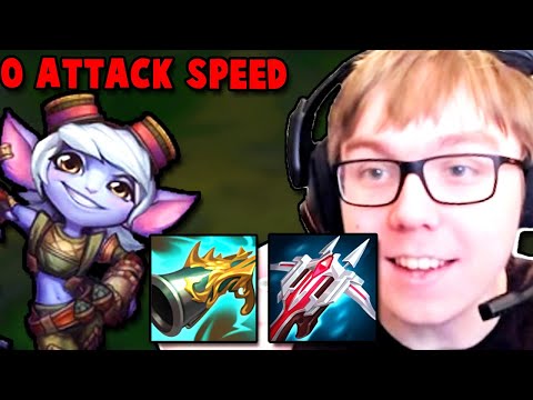TheBausffs has a new top laner and builds 0 attack speed on Tristana??