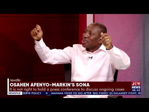 Bringing Ofori Atta’s photo to Parliament and displaying it was unfair - Afenyo-Markin