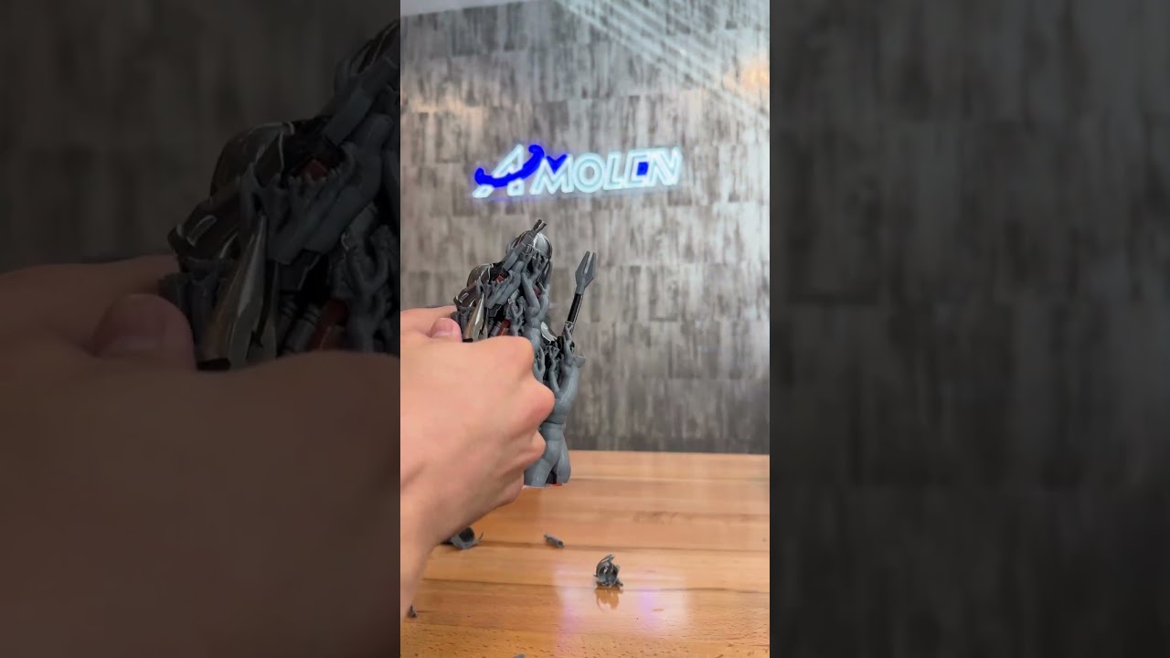 3D-Printed Mandalorian Figure! 🌌🛡️ | Precision Crafted with Amolen Filament on Prusa XL