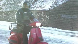 Vespa club Morciano:andando al cimento invernale a Firenze sul passo Colla
