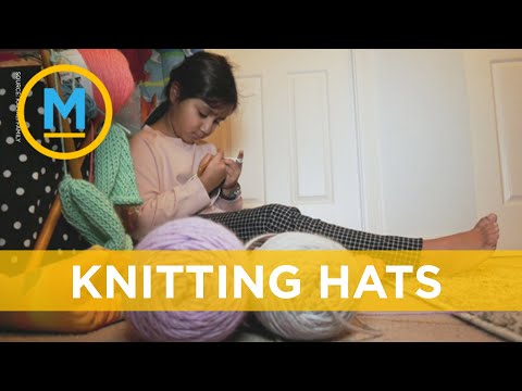This young girl donated handmade hats to BC hospitals | Your Morning