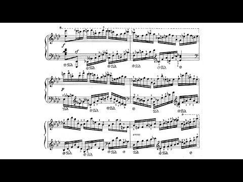Paul de Schlözer - Étude de сoncert Op.1 No.2 [Hamelin]