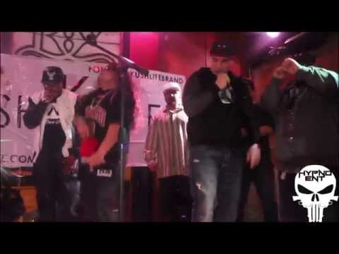HypnoEnt open up for Jackie Chain & Bizarre from D12 @ Dc Cobbs in Woodstock Illinois