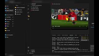 Eu vou organizar e cortar seus videos com automação