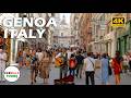 GENOA FULL 4K Walking Tour 4 5 Hours Italy City Walk Coastal Vibes