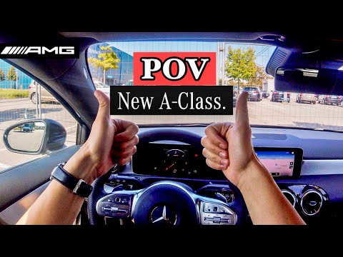 2019 MERCEDES A CLASS POV DRIVE | A180d AMG LINE | 4K Video