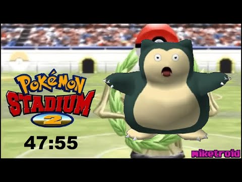 Pokémon Stadium 2 - Challenge Cup [Master Ball] Blindfolded in 47:55