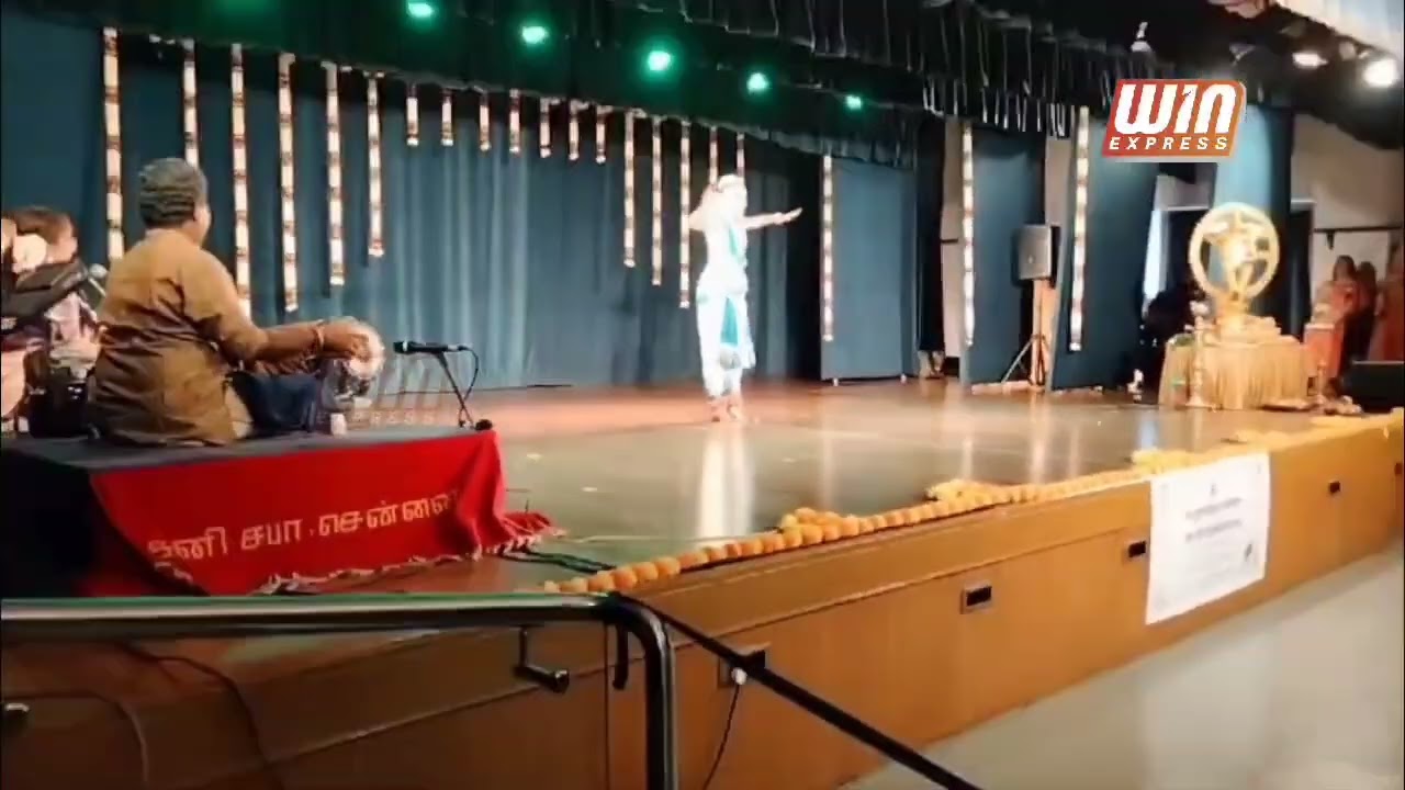 மயிலை ரசிக ரஞ்சனி சபாவில் செல்வி.நேயா செந்தில்குமார் பரதநாட்டிய அரங்கேற்றம்!