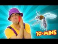 Mosquito, Go Away 🦟 + More | Itchy Itchy Song | Dominoki Kids Songs