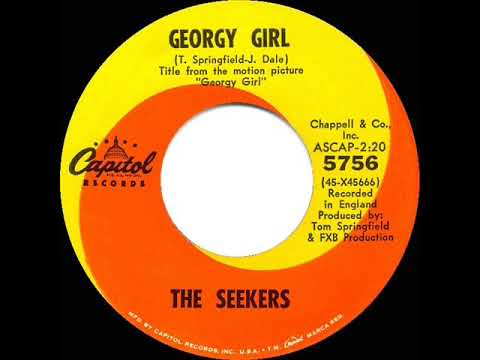 1967 HITS ARCHIVE: Georgy Girl - Seekers (a #1 record--mono 45)
