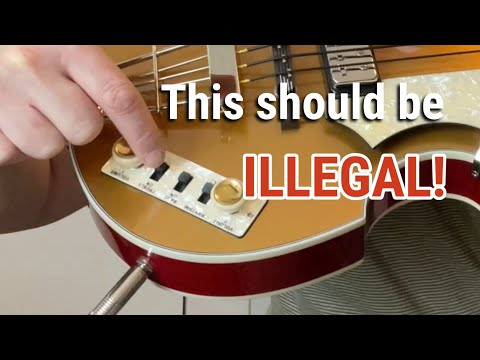 Hofner&rsquo;s crazy violin bass guitar control panel explained.