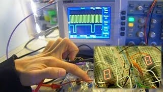 Minuteur / Décompteur avec afficheurs 7 segments & microcontrôleur - Démonstration