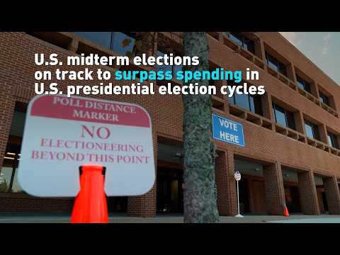 Midterm elections on track to surpass spending in U.S. presidential election cycles