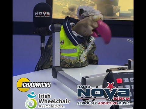 Dustin's Hi-Viz high jinks... on Radio Nova's Morning Glory!