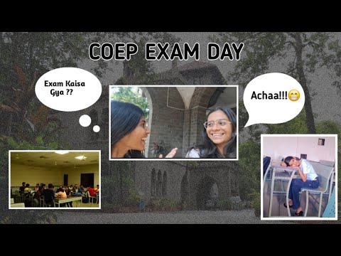 Exams in COEP 📖🖊 #coep #examvlog #pune #study #endsem 
