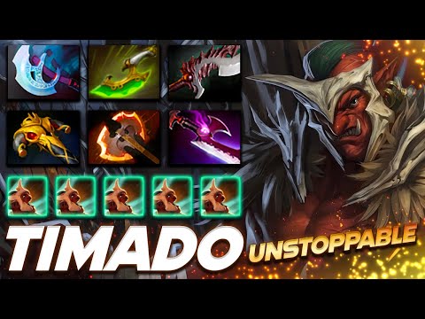 Timado Troll Warlord Unstoppable Force - Dota 2 Pro Gameplay [Watch & Learn]