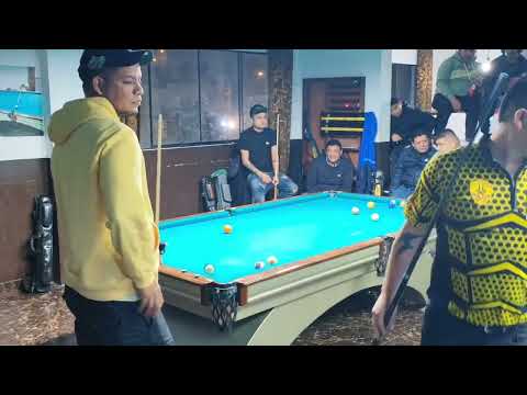 Flecha vs Pocho, torneo de ranqueados en Billar Vista Mar.