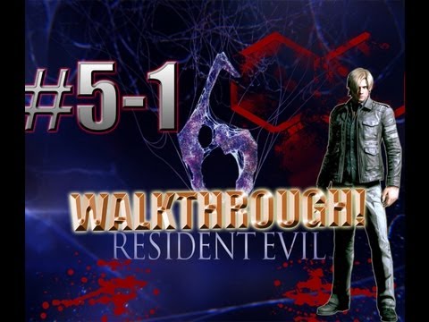 Resident Evil 6 Walkthrough Leon Ch.5-1 China - Virus Fog / Freeway HD