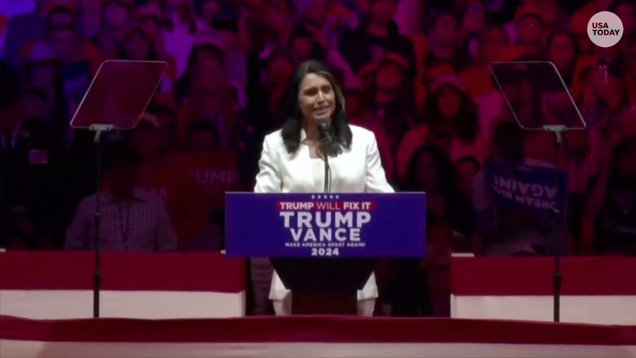 Tulsi Gabbard said Donald Trump 'wants to end wars not start them' before cabinet post, resignation