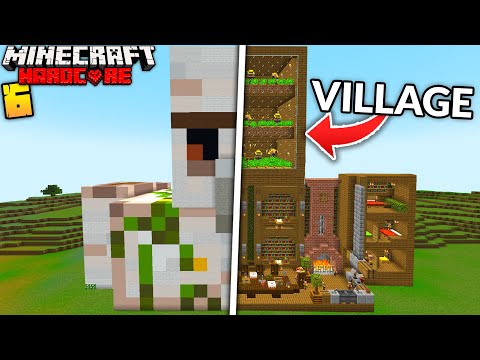Building a Villager Breeder and Mending Expert - Minecraft Gameplay