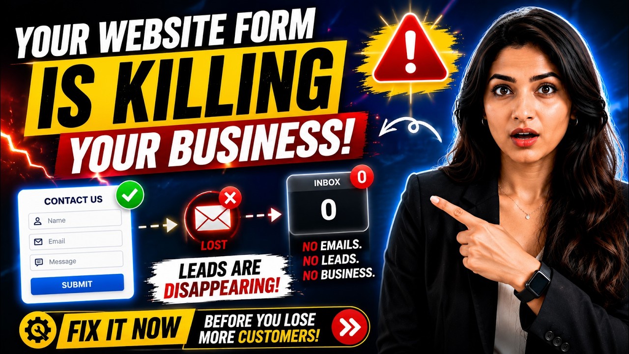 My website contact form works, but I don't receive enquiries. Why?