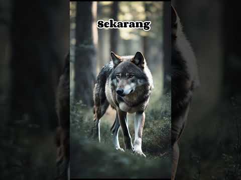 "Evolusi Serigala: Dari 3 Juta Tahun Lalu Hingga 4 Juta Tahun ke Depan!" #evolusi