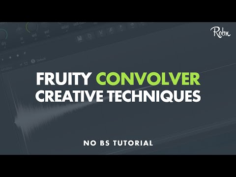 Creative Sound Design Technique in Fruity Convolver Reverb