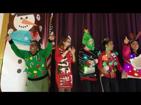 Clinton Hill School Ugly Sweater Contest