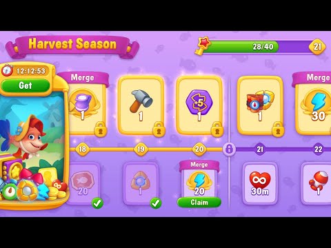 @Fishdom Win Streaks Level 12276 - 12286. Harvest Season Level 20 🔓