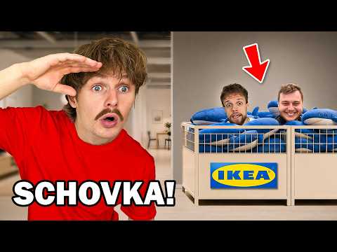 SCHOVKA V IKEA S MORRYM!