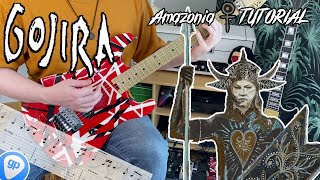 GOJIRA "Amazonia" Guitar TUTORIAL/LESSON w/TABS (On Screen, Guitar Pro, PDF)