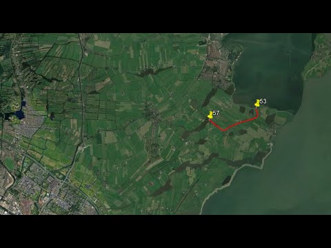 2023-09-08 Fietsroutenetwerk Laag Holland van knooppunt de 57 a 53