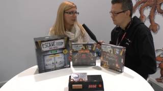Escape Erweiterungen (Noris Spiele) - Nürnberger Spielwarenmesse - Nürnberg 2017