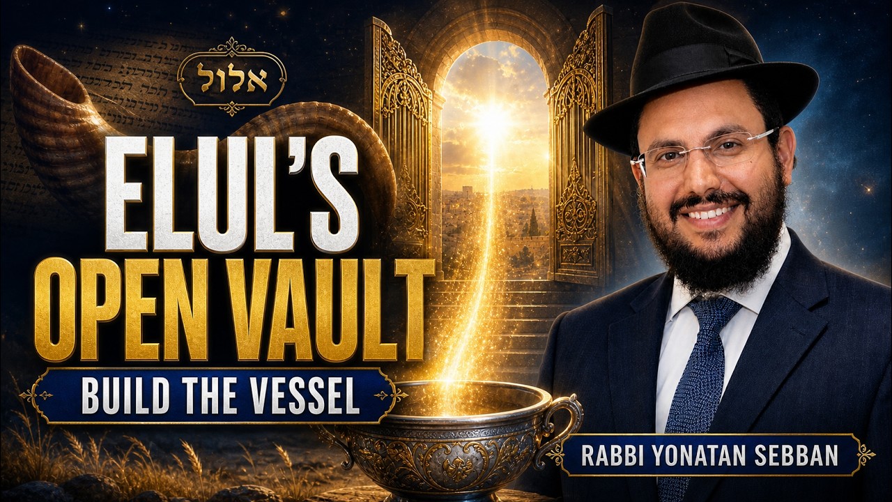 Free Access, Full Effort: Creating a Vessel for Elul | Rabbi Yonatan Sebban