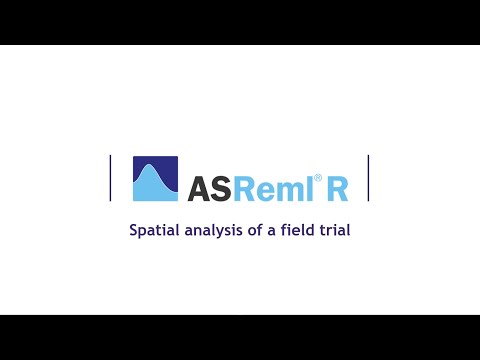 Spatial analysis of a field trial in ASReml R