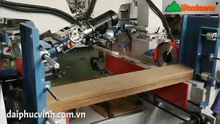 WOODMASTER . MÁY CẮT KHOAN CHÉO XÉO 2 Đầu tự động  tốt nhất thị trường Việt Nam 2020