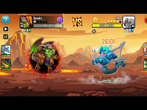 SOLO SE PUEDE USAR ELEMENTO BELICO !! 2 MILLONES 600 MIL DE DAÑO !! LOL - DRAGON CITY