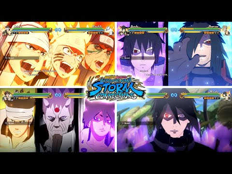 Naruto x Boruto: Ultimate Ninja Storm Connections - All Team Ultimate Jutsus / All Characters