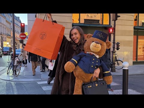 I went to Paris for 6 hours 🇫🇷 Scoring a Birkin and getting a giant Ritz teddy bear for one of you 🧸