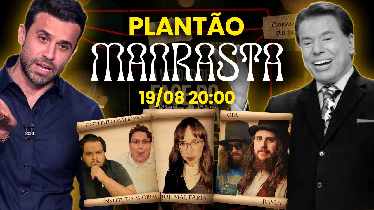 PLANTÃO MANRASTA #004 - SILVIO SANTOS E O EXORCISMO DE PABLO MARÇAL