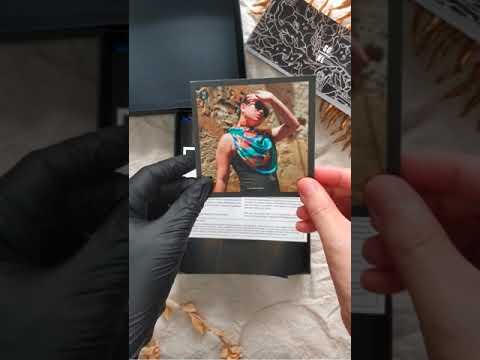 KUONA Silk Square Scarf - Box Reveal